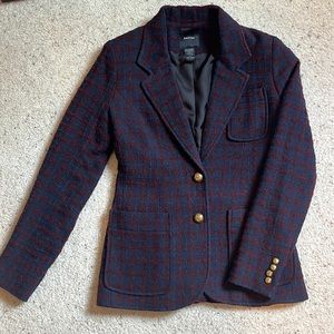 COPY - Smythe Plaid Wool Blazer